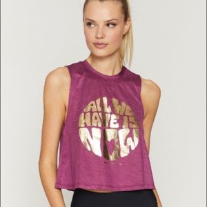 All We Active Crop Tank -BNWT